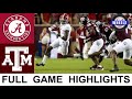 #1 Alabama vs Texas A&M Highlights | College Football Week 6 | 2021 College Football Highlights