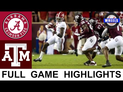 #1 Alabama vs Texas A&M Highlights | College Football Week 6 | 2021 College Football Highlights