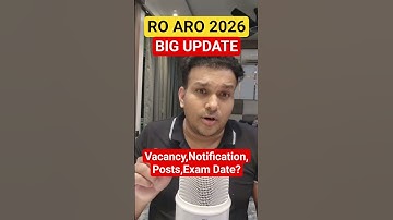 Ro Aro 2026 Vacancy Notification POSTS Exam date Big update#news #viral #roaro #roaro2026 #uppsc #up