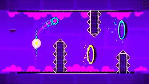 Geometry dash level xstep reverse video