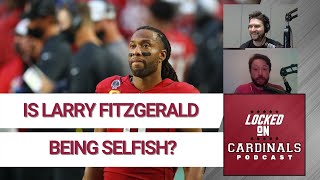 Does it matter that we don't know Larry Fitzgerald's decision yet?