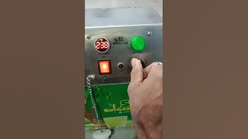 Sugarcane 304 model machine checking and Packing video serial number 622