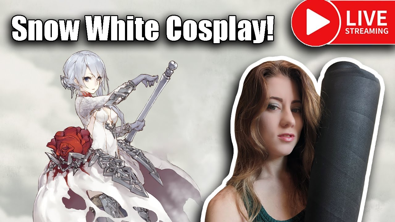 Snow White Cosplay- SINoALICE (Episode 2) Live Crafting Stream