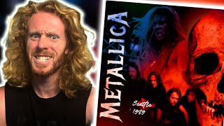 Metallica - Blackened (Live Seattle 1989) (REACTION!!!) BEST CONCERT I'VE SEEN SO FAR!