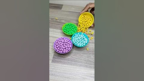 Satisfying Colorful Beads Sorting Asmr #satisfying #asmr #reversebeads