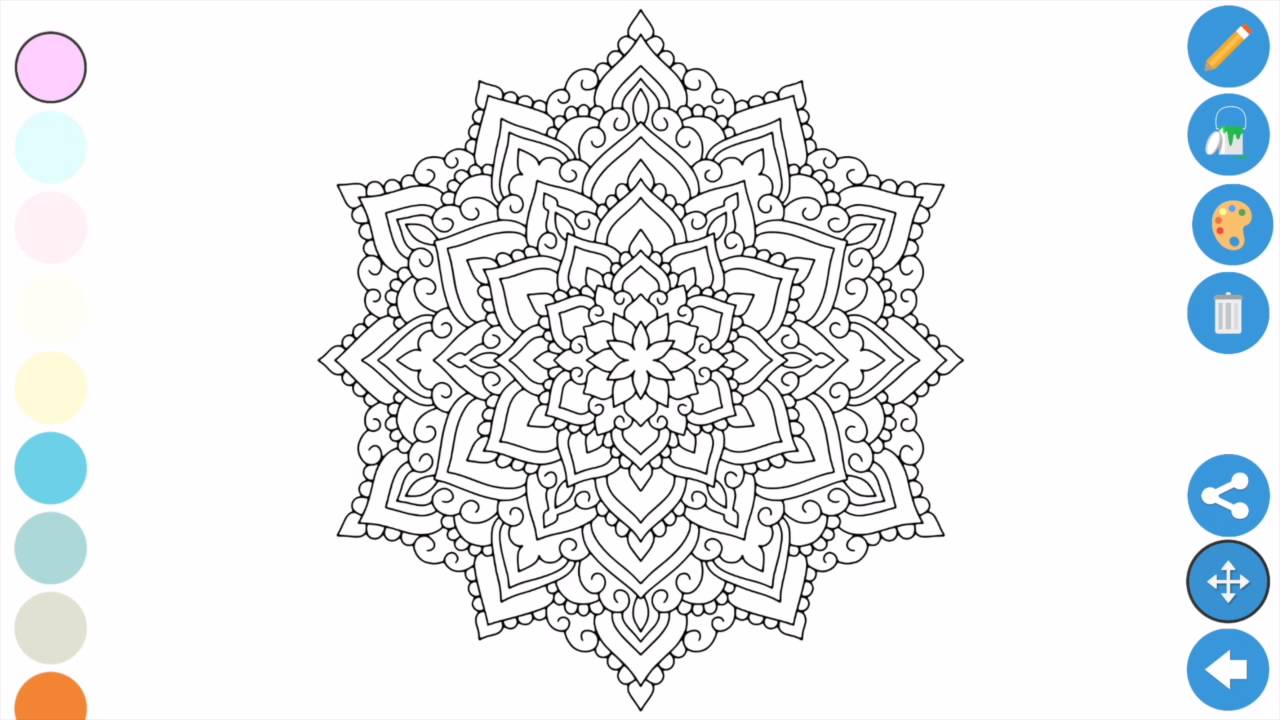 Best Coloring apps for Adults - Zen Coloring book for 