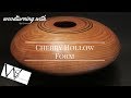 woodturning # 71 cherry hollow form