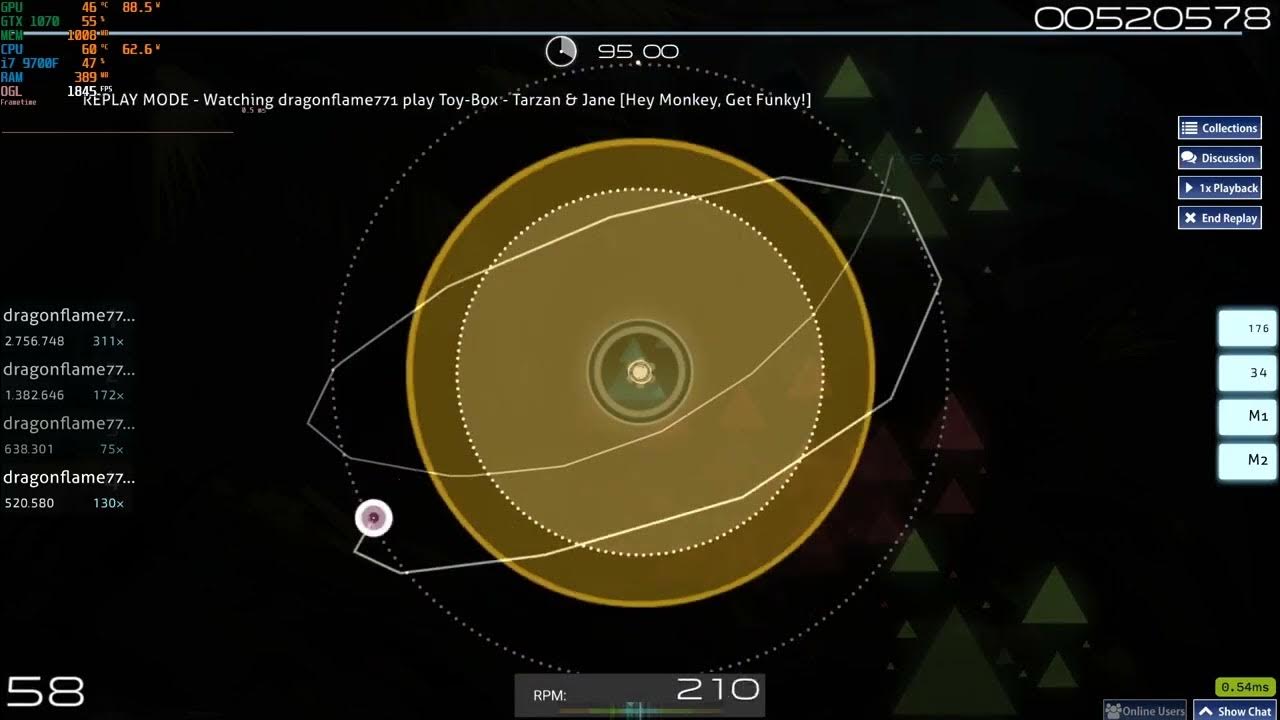 Osu! ToyBox Tarzan & Jane [Hey Monkey, Get Funky!] 4.95⭐ (91.90) B (pending score, Now Ranked