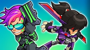 The FIRST Legends I Ever Played... Brawlhalla 1v1 Gameplay