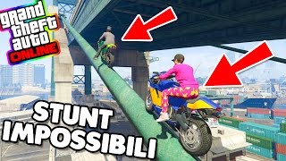 Gta 5 ITA  Lezioni di Stunt folli su Gta 5!!