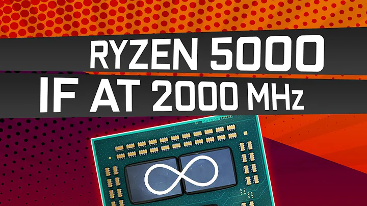 Boost de l'Infinity Fabric Ryzen 5000 !