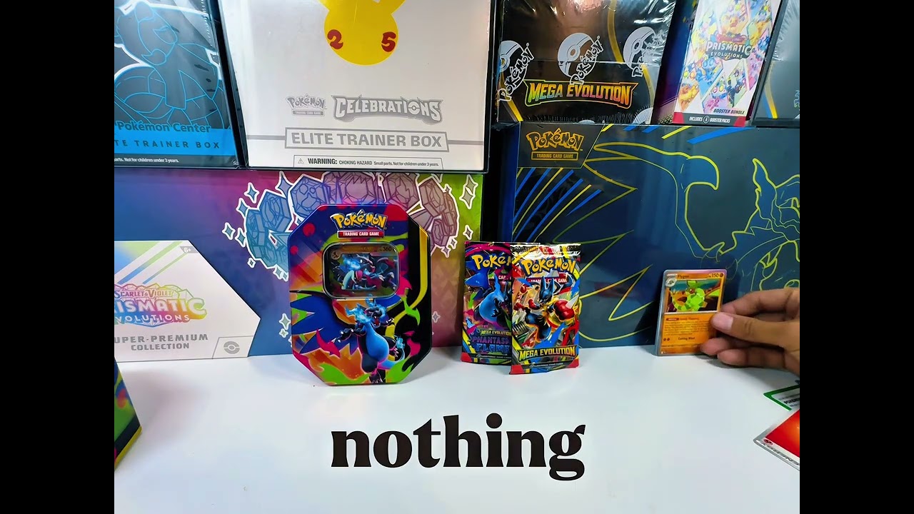 Mega Charizard x tin 