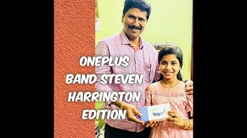 OnePlus band  - Steven Harrington Edition Unboxing & Quick Look