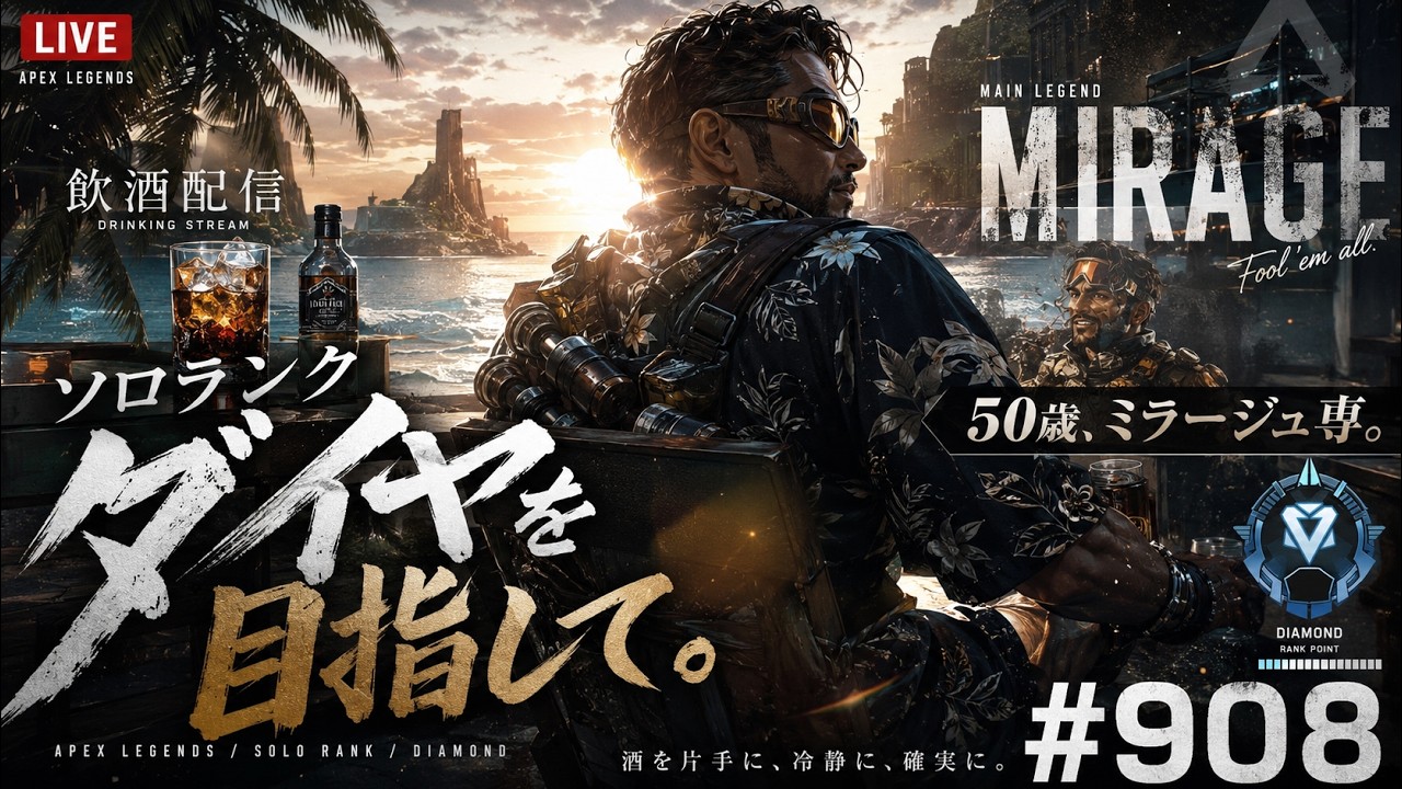 apexエペ実況》50歳アラフィフおじさんゲーマーFPSとエーペックス開始