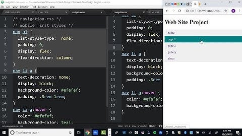 Mobile First Web Project Part 2 Code your Mobile first Navbar