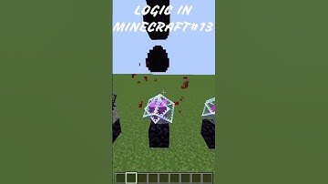 LOGIC IN MINECRAFT #13 #youtubeshorts #shorts #minecraft #minecraftshorts #minecraftlogics #trending