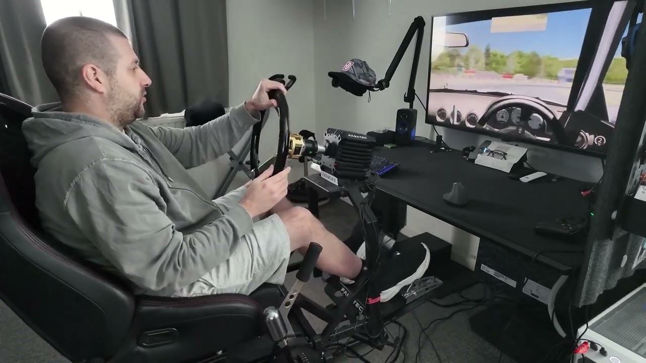 DOFreality Motion Sim + Direct Drive + Assetto Corsa mods 