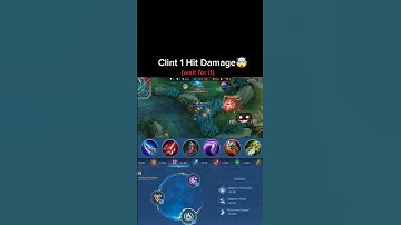 Clint 1 hit damage 🤯 #mobilelegends #mlbb #short