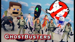 Ghostbusters Afterlife Hasbro Movie 2020 Action Figures with Slimer \& Stay Puft