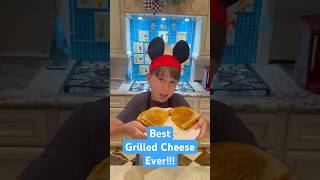Luke making a gourmet Triple-Cheese Grilled Cheese! #cooking #recipe #grilledcheese