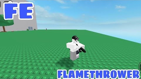FE flamethrower script fling (Arceus x, Hydrogen, Fluxus)