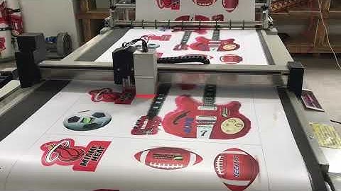 AOKE DCR50 cnc conveyor cutter digital flatbed cutting plotter sample cutter maker machine