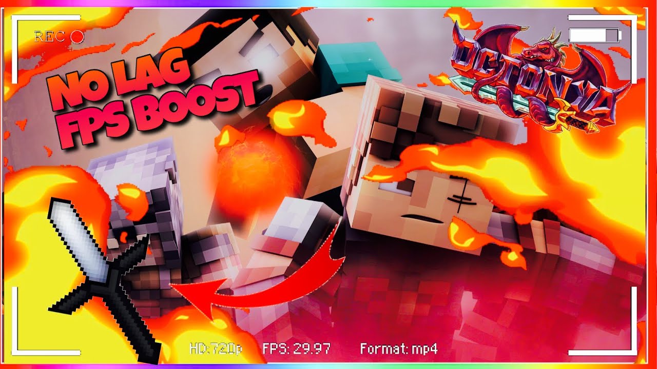 [OCTONYA] MEILLEUR TEXTURE PACK PVP NO LAG BOOST FPS ! #1 - YouTube
