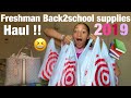 ‘ FRESHMAN BACK2SCHOOL SUPPLIES HAUL 2019📚😆!!