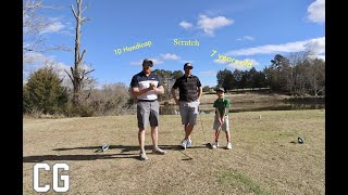 7 Year Old VS Scratch VS 10 Handicap