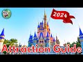 Magic Kingdom ATTRACTION GUIDE - 2024 - All Rides + Shows - Walt Disney World