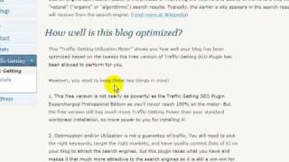 Targeted Web Traffic - Powerful Wordpress Plugin Increases Blog Traffic