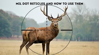 MIL DOT RETICLE AND HOW TO USE MILS THROUGH YOUR SCOPE screenshot 5