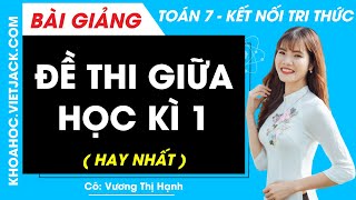 Midterm Exam 1 - Math Grade 7 | Connecting Knowledge (NEW STRUCTURE)