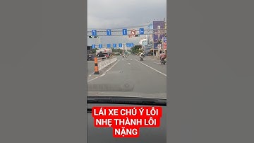 "DÍNH LỖI" Tài xế rất hay mắc lỗi vượt đèn đỏ ở nguyễn văn linh. lái xe chú ý RẼ TRÁI ở đường này.