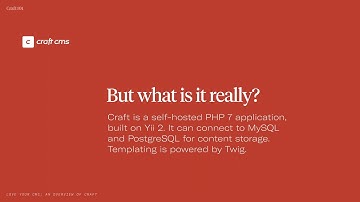Love Your CMS: An Overview of Craft