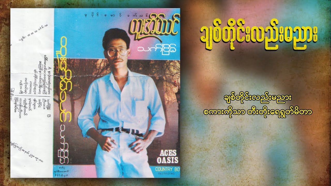 ထူးအိမ်သင် - ချစ်တိုင်းလည်းမညား (Lyric Video)