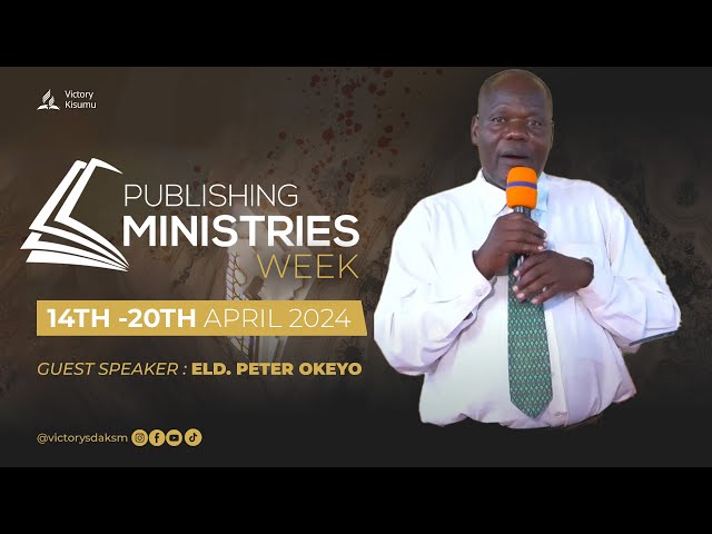 Sabbath Service  || Publishing Week | Eld. Peter Okeyo class=