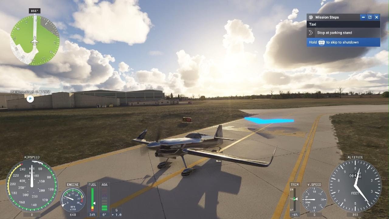 Microsoft Flight Simulator 2024 Ferry flight With a MXS-R