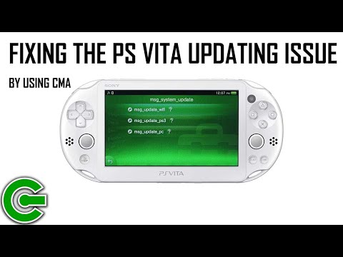 UPDATING THE PS VITA BY CONNECTING IT TO A PC