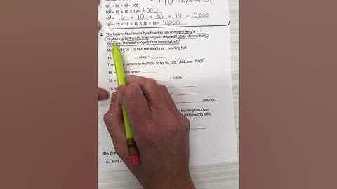 Multiplying Greater Numbers by Powers of 10