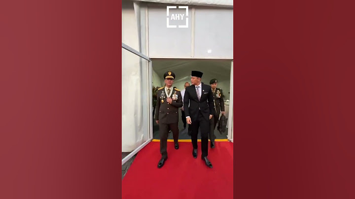 Peringati HUT Bhayangkara, Menteri AHY hadiri upacara di Monas