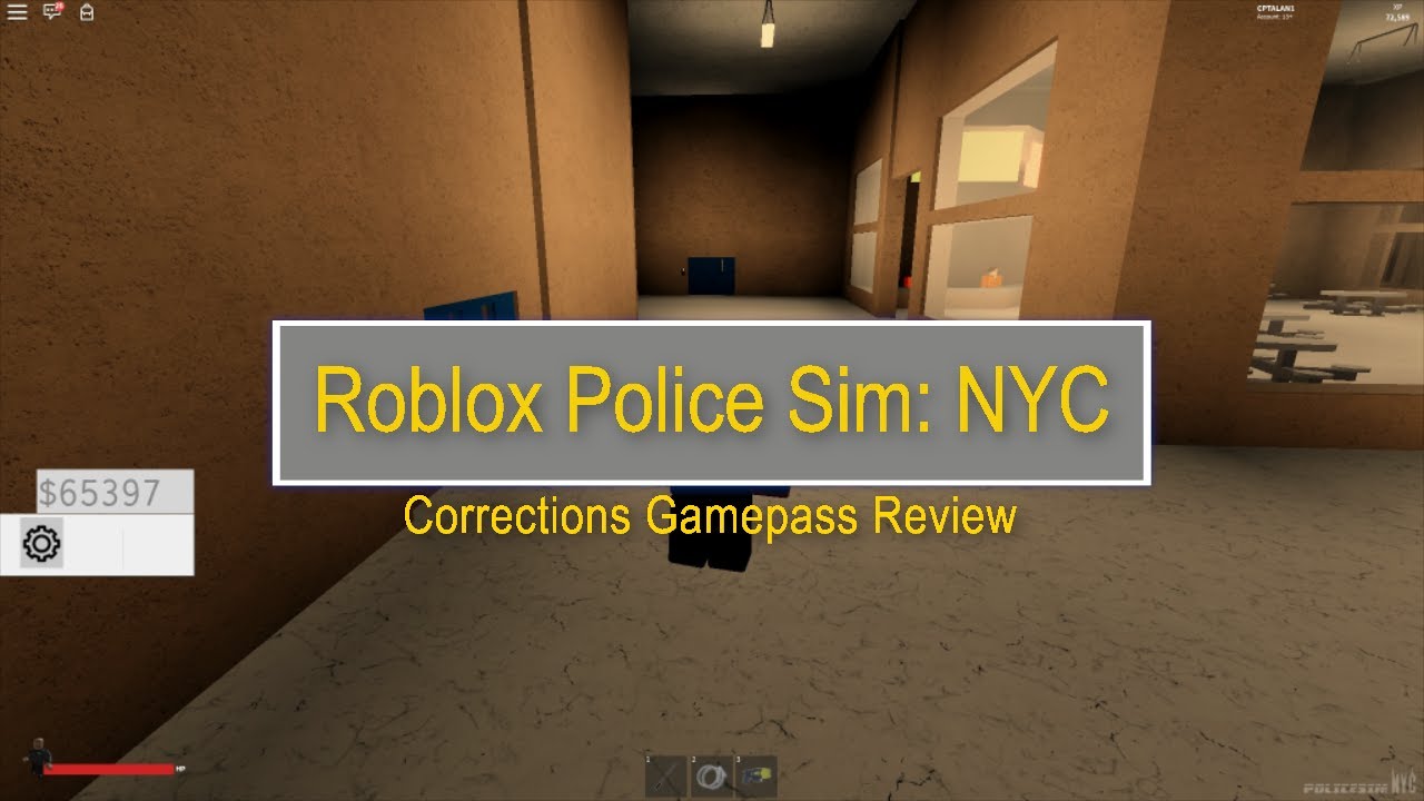 Roblox Police Sim Nyc Corrections Gamepass Review Youtube - oc gamepass room roblox