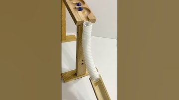 Marble Run ASMR☆ HABA Wave Slope, Skeloeton Car & Dinosaur #shorts #marblerun @MarbleRunASMRHABA