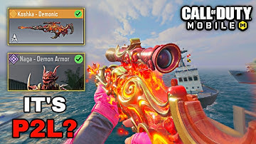 Buying THE NEW LEGENDARY KOSHKA DEMONIC in COD MOBILE... | Infernal Aegis Draw