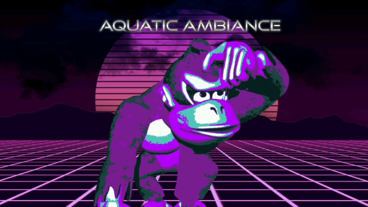 Donkey Kong Country - Aquatic Ambience Vaporwave Remix - YouTube