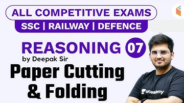 Paper Cutting & Folding | Day-7 | Reasoning | All Competitive Exams | wifistudy | Deepak Tirthyani