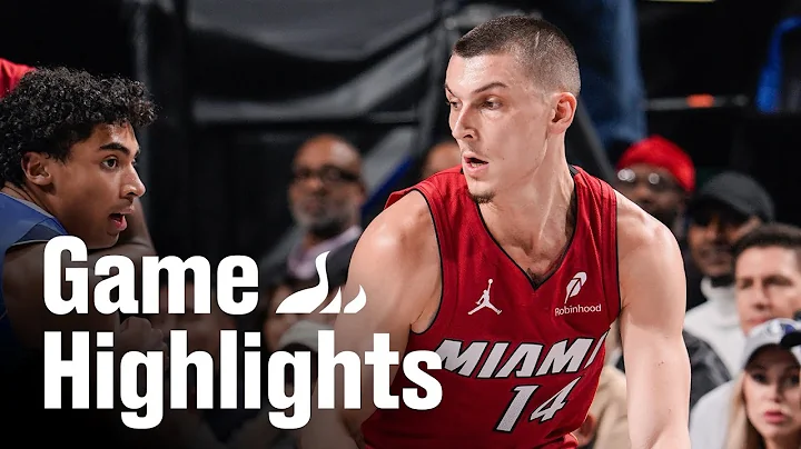 Miami HEAT vs. Dallas Mavericks | HEAT Highlights | December 3, 2025