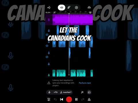 Let The Canadians COOK #shorts #music #hiphop #underground#bandlab