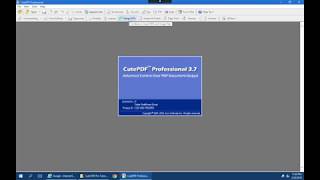 CutePDF Professional Tutorial screenshot 1