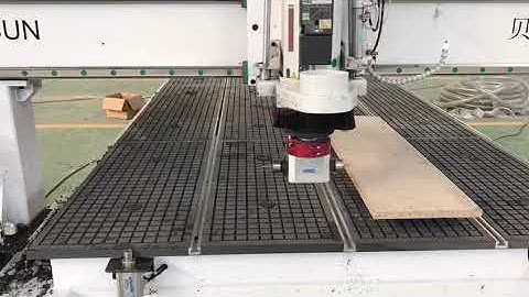 FORSUN  CNC Router with HSD C axis for furniture hole drilling